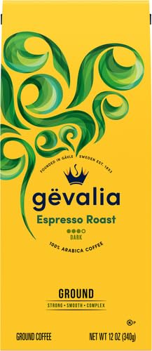 Gevalia Espresso Dark Roast Ground Coffee - 12 oz