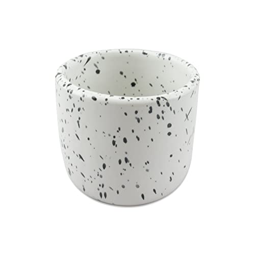 RoRo Ceramic Sipper Cups Set - White Glossy