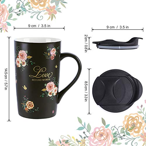 Personalized Ceramic Coffee Mug with Baking Pattern