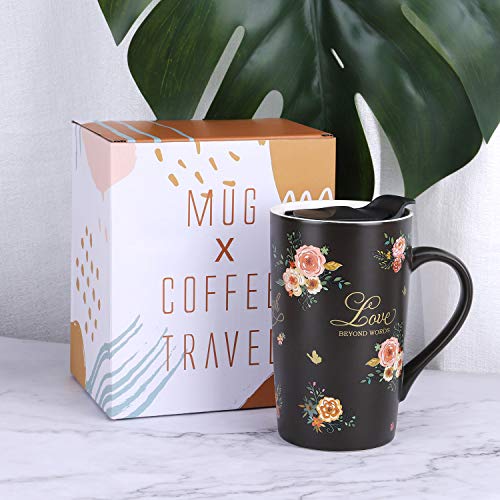 Personalized Ceramic Coffee Mug with Baking Pattern