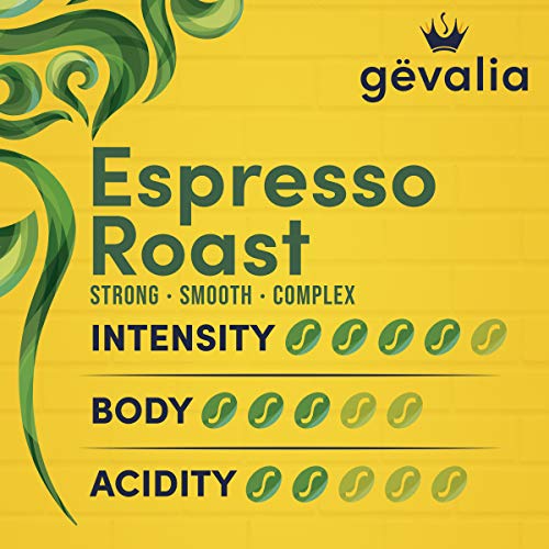 Gevalia Espresso Dark Roast Ground Coffee - 12 oz