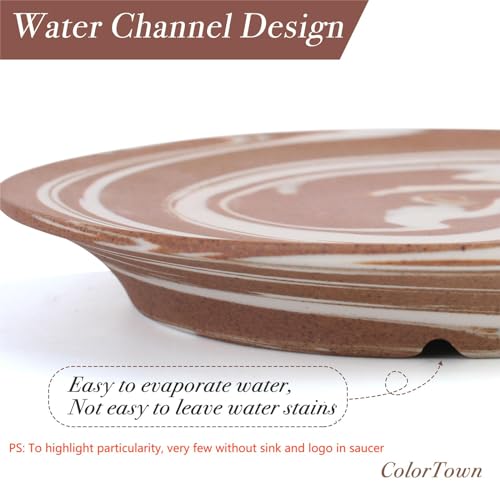 Handcrafted 13oz Cappuccino Cup Set with Saucer & Scoop