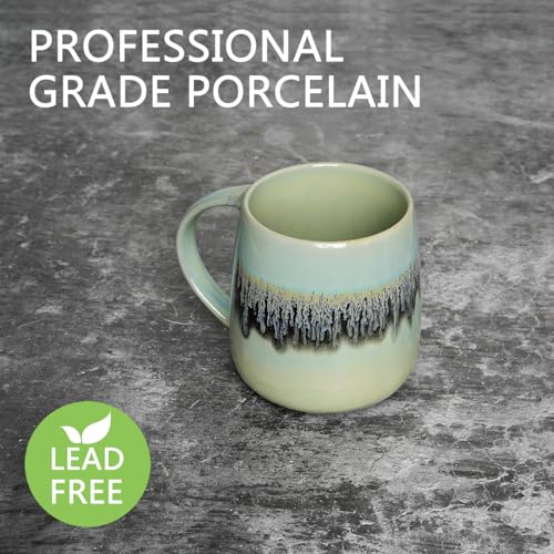 Bosmarlin 23oz Ceramic Coffee Mug - Turquoise Green