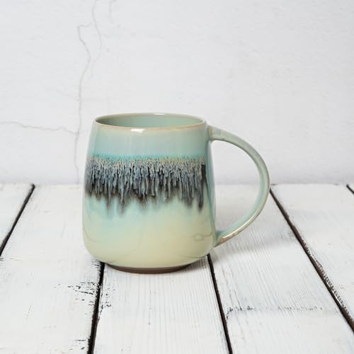 Bosmarlin 23oz Ceramic Coffee Mug - Turquoise Green