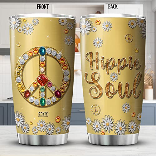 ZOXIX Hippie Soul Stainless Steel Insulated Tumbler