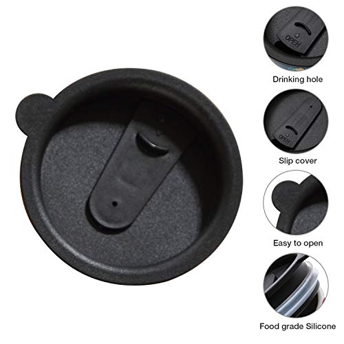 CEDAR HOME Ceramic Latte Mug with Lid 17oz