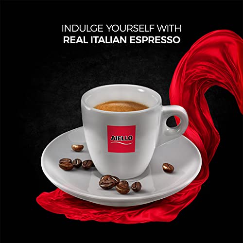 Aiello Caffe Italian Espresso Whole Bean Coffee 2.2LB