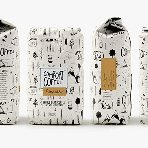 Mt. Comfort Espresso Roast Coffee, 2.5lb - Chocolate & Caramel Flavor