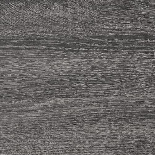 Small Oval Rotatable Black Coffee Table by Christopher Knight