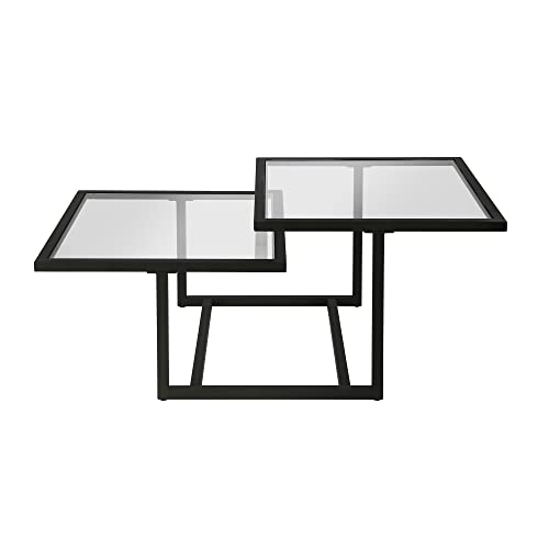 Blackened Bronze Modern Coffee Table- Studio Apartment Essential