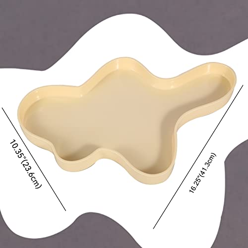 Cloud Shaped Coffee Table Tray for Home Decor