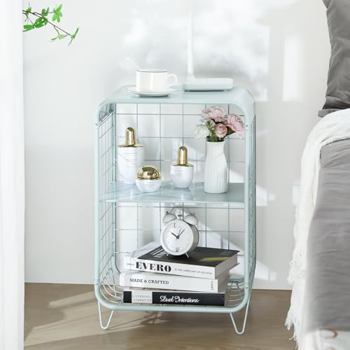 Vintage Mint Green Coffee Table for Bedroom or Living Room