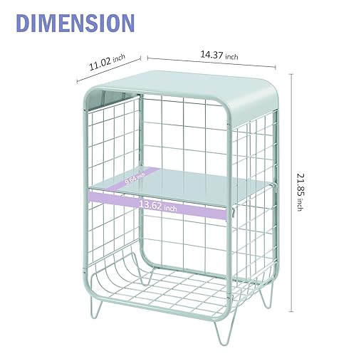 Vintage Mint Green Coffee Table for Bedroom or Living Room