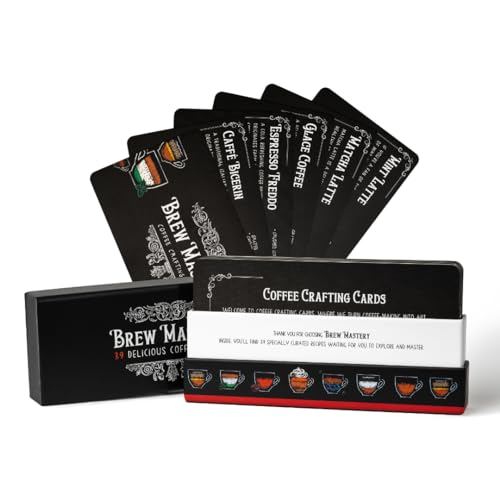 Ultimate Home Barista Masterclass: 39 Coffee Recipe Cards