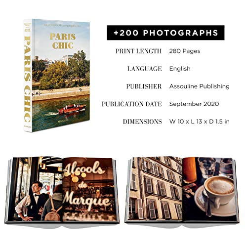 Assouline Coffee Table Book - Paris Chic Style
