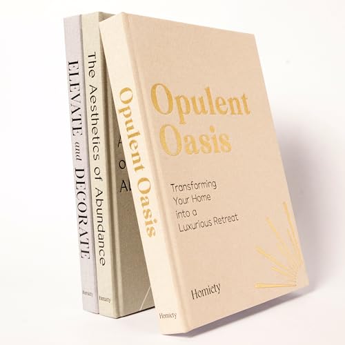 Homiety - Set of 3 Large Coffee Table Books