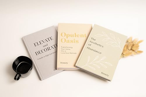 Homiety - Set of 3 Large Coffee Table Books