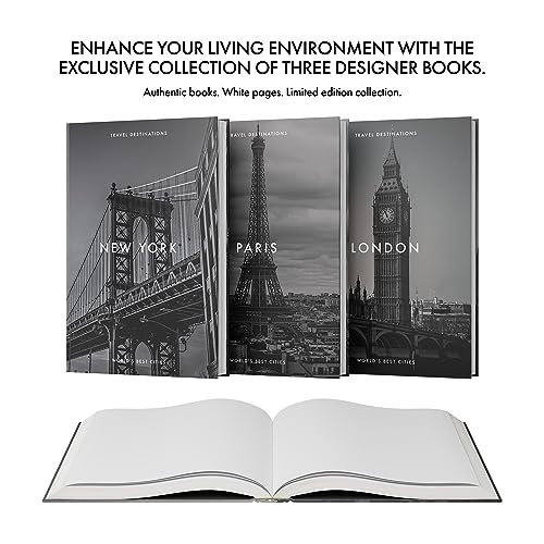 Stylish coffee table books set with city inspiration