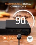 SHARDOR Mini Coffee Scale with Timer and Precision