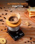 SHARDOR Mini Coffee Scale with Timer and Precision