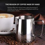 FlamGen 20oz Milk Frothing Pitcher with Accessories Set