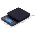 Small Coffee Scale with Timer for Espresso and Pour Over
