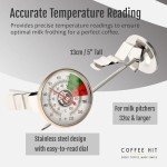 Rhino Coffee Gear Stainless Steel Thermometer (Short)