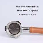 51mm Bottomless Portafilter for Mr. Coffee Espresso Machine