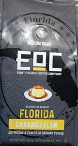 Eight O'Clock Coffee Flavors Of America Florida Caramel Flan, 11 Ounce Ground Artificially Flavored Coffee