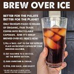 EKOCUPS Organic Burnt Caramel Flavored Coffee Pods, Extra 30% More Coffee Per Cup, Artisan Fair Trade Dark Roast, Carmel Coffee for Keurig K Cup Machines, Recyclable Pods, 40 Count