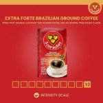 3 Coracoes Extra Forte Brazilian Ground Coffee 6-Pack