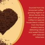 3 Coracoes Extra Forte Brazilian Ground Coffee 6-Pack