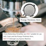 51mm Bottomless Portafilter for Gevi Espresso Machine
