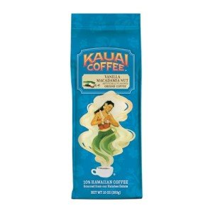 Kauai Hawaiian Vanilla Macadamia Nut Ground Coffee - 10oz
