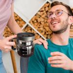 Tipit Mini Mocha Coffee Pot Mug - 16 oz