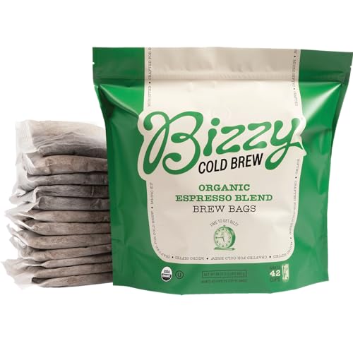 Bizzy Organic Cold Brew Espresso Blend Coffee Pods