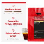 Equator Coffees Tigerwalk Espresso: Medium Roast 10.5 oz