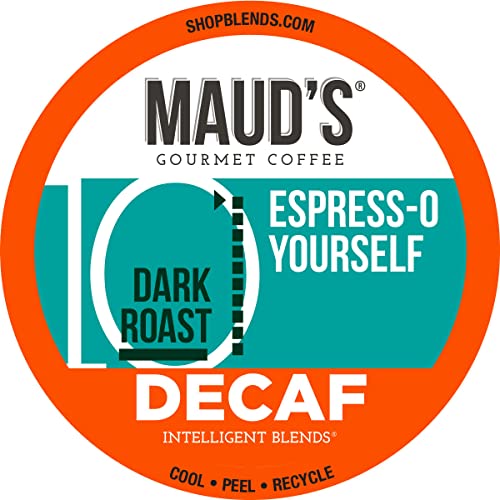 Decaf Espresso Dark Roast Coffee Pods - 18 ct