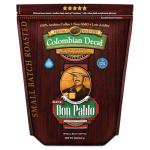 2LB Don Pablo Colombian Decaf - Medium-Dark Roast Coffee