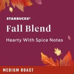 Starbucks Fall Blend Medium Roast Ground Coffee, 17 Oz
