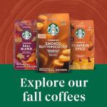 Starbucks Fall Blend Medium Roast Ground Coffee, 17 Oz