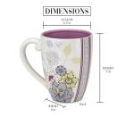 Pavilion Ceramic Mark My Words Life Mug, 20oz