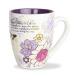 Pavilion Ceramic Mark My Words Life Mug, 20oz