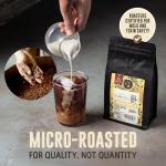 French Vanilla Cold Brew Coffee Grounds - Inspired Coffee