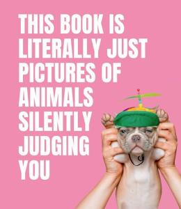 Animal Coffee Table Book with Silent Judging