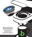 beaniac Organic Kickstarter 100% Colombian, Medium Light Roast, Single Serve Compostable K Cup Coffee Pods, Organic Arabica Coffee, Keurig Brewer Compatible, 30 Count