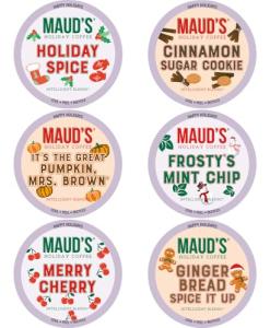 Maud's Holiday Coffee Pod Variety Pack - 42 ct