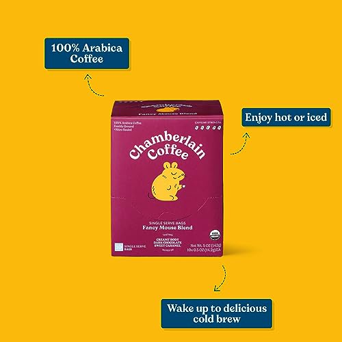 Chamberlain Coffee Fancy Mouse Blend Cold Brew Sachets
