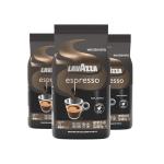 Lavazza Caffe Espresso Whole Bean Coffee Blend, 3-Pack