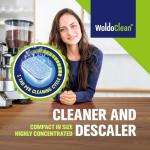 WoldoClean 2in1 Descaler Tablets for Coffee Machines - Keurig, Nespresso, Delonghi, Miele